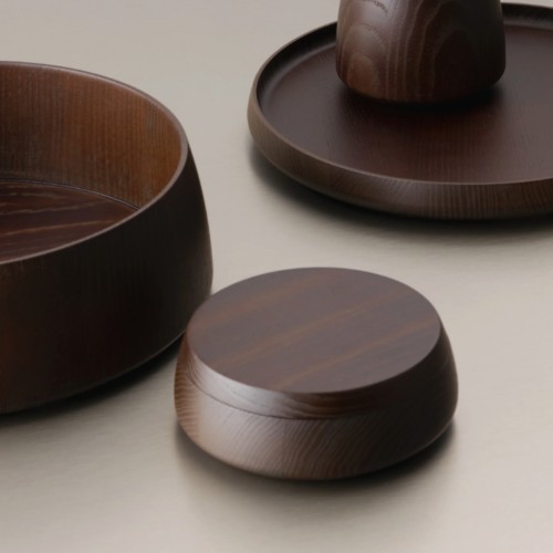Boîte Onyo DMD M - finition marron foncé - Decor Walther