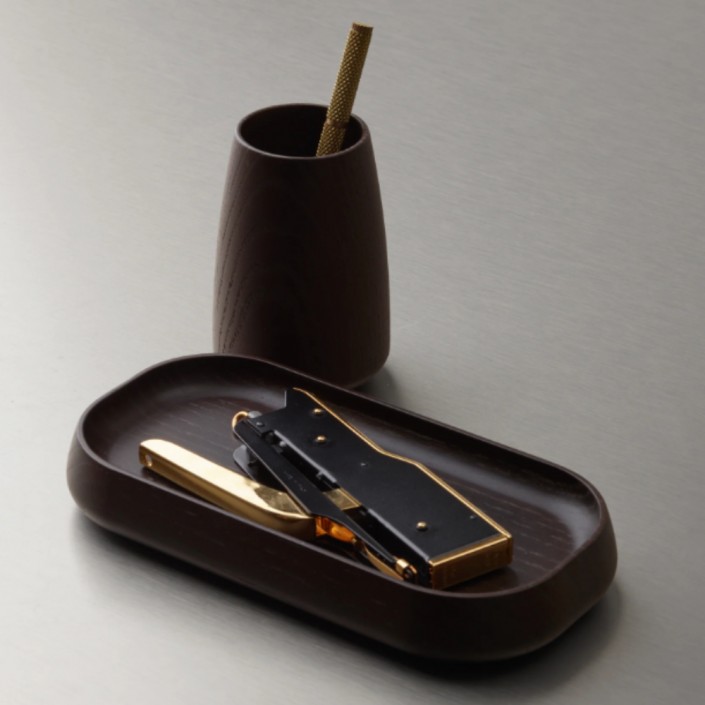 Gobelet Onyo BE - Dceor Walther - finition marron foncé