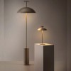 Lampadaire de lecture Geen-A bronze avec lampe de lecture Mini Geen-A bronze - Kartell - Valentedesign.com