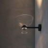 Applique murale Nocturne W Bowl - finition noir - Flos