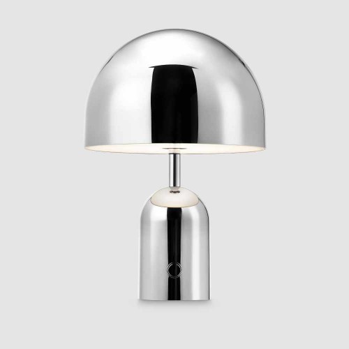 Lampe à poser Bell portable Light V2 - Tom Dixon - finition argent