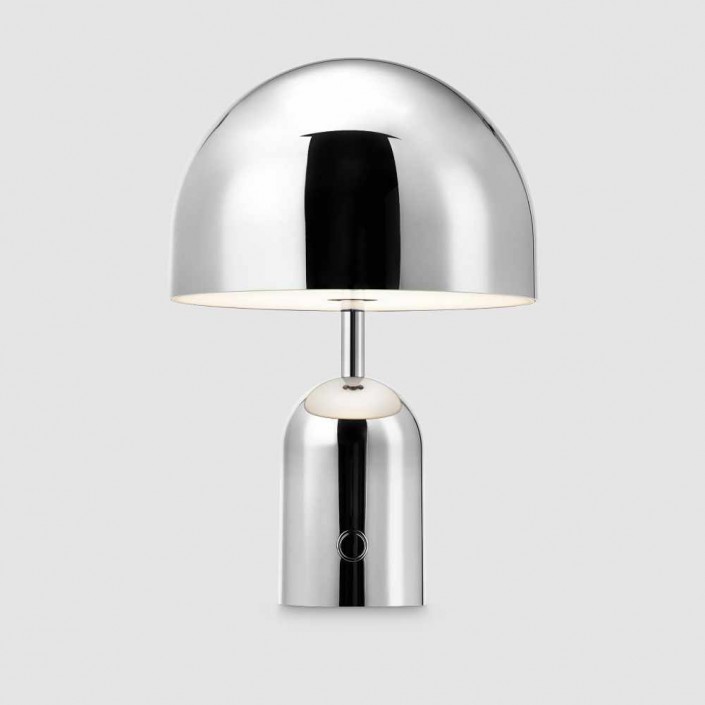 Lampe à poser Bell portable Light V2 - Tom Dixon - finition argent