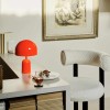 Lampe à poser Bell portable Light V2 - Tom Dixon - finition orange fluo