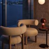 Lampe à poser Bell portable Light V2 - Tom Dixon - finition bordeaux