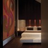 Lampe de table Maria inox brillant mise en scène Viabizzuno - Valente Design