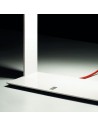 Lampe de table Maria détails blanc brillant Viabizzuno - Valente Design