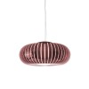 Suspension Teresa de Kartell finition bordeaux