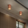 Applique d'extérieur Kos Round 140 Coastal - Astro Lighting - finition béton terre cuite