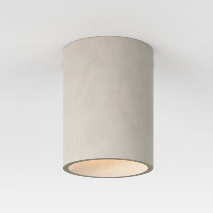 Applique d'extérieur Kos Round 140 Coastal - Astro Lighting - finition béton gris