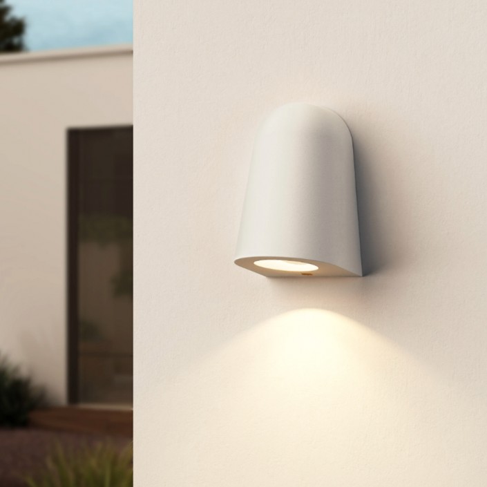 Applique Mast Light Coastal - Astro lighting - finition béton blanc
