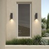 Applique extérieure Ava 200 Coastal d'Astro Lighting finition métal canon brossé
