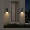Applique extérieure Ava 200 Coastal d'Astro Lighting finition métal canon brossé