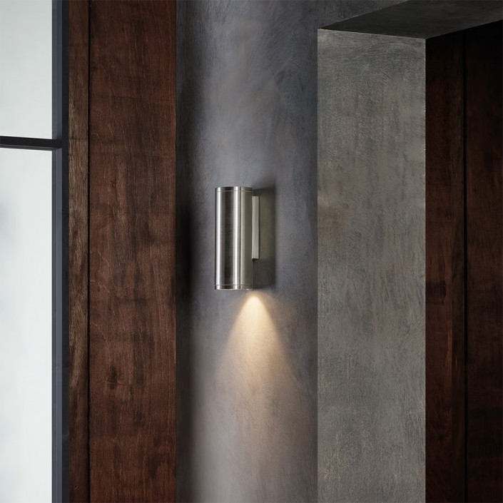 Applique extérieure Ava 200 Coastal d'Astro Lighting finition acier inoxydable brossé