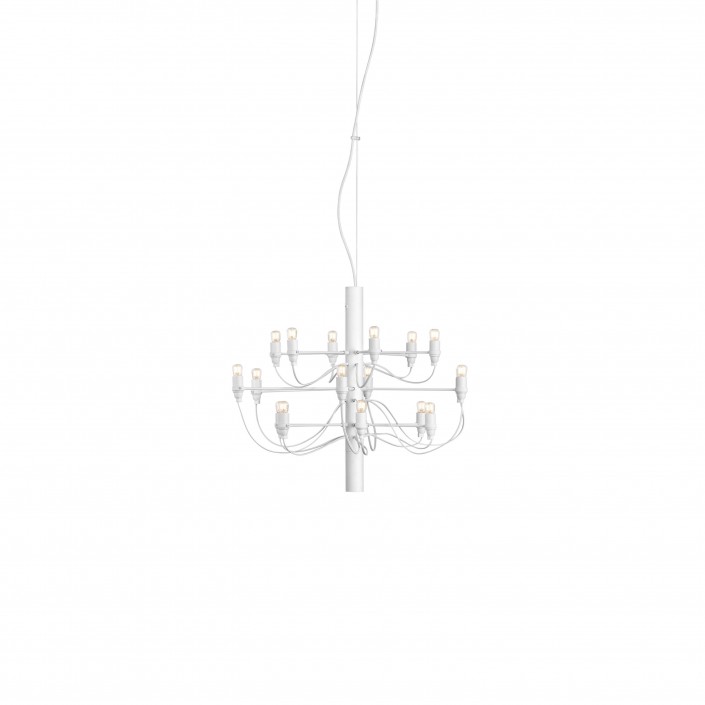 Lustre 2097 18/30/50 blanc mat