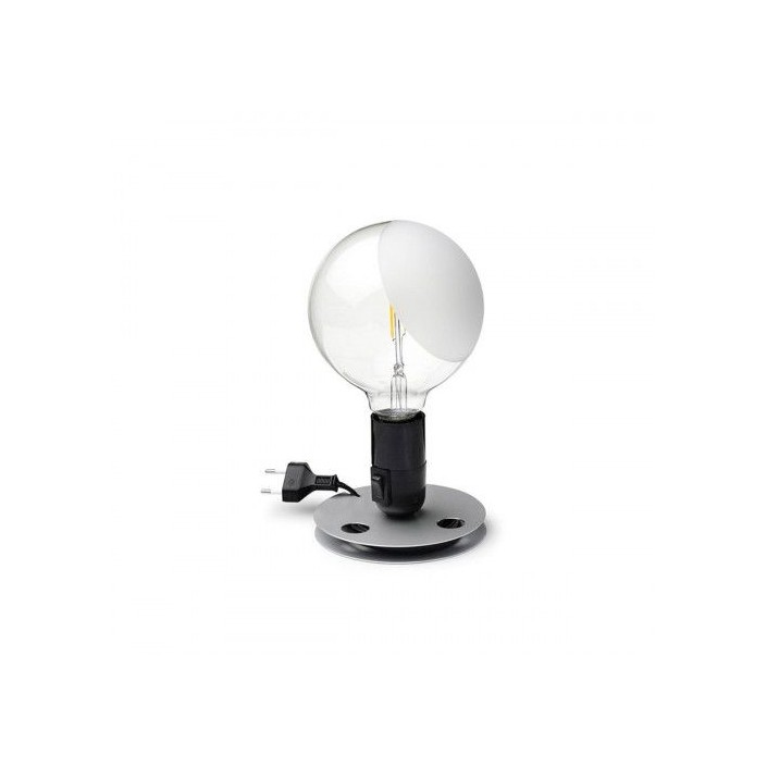 Lampe de table Lampadina noire Flos Valente Design