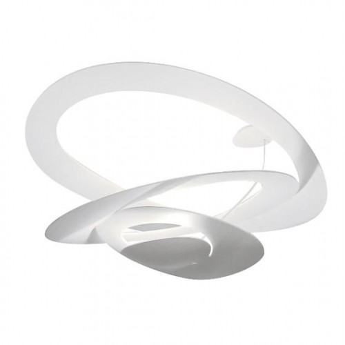 Plafonnier blanc Artemide Pirce Mini Halo