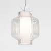 Suspension Toro - Astro lighting - finition verre transparent
