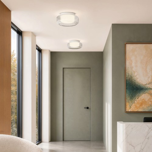 Plafonnier Toro 385 - Astro Lighting - finition verre transparent