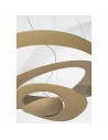 Suspension Pirce Mini Led or détails Artemide