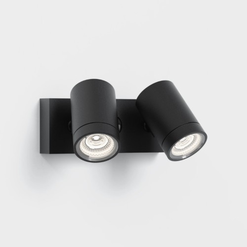 Applique Bayville Twin Sensor - astro lighting - finition noir