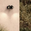 Applique Bayville Twin Sensor - astro lighting - finition noir