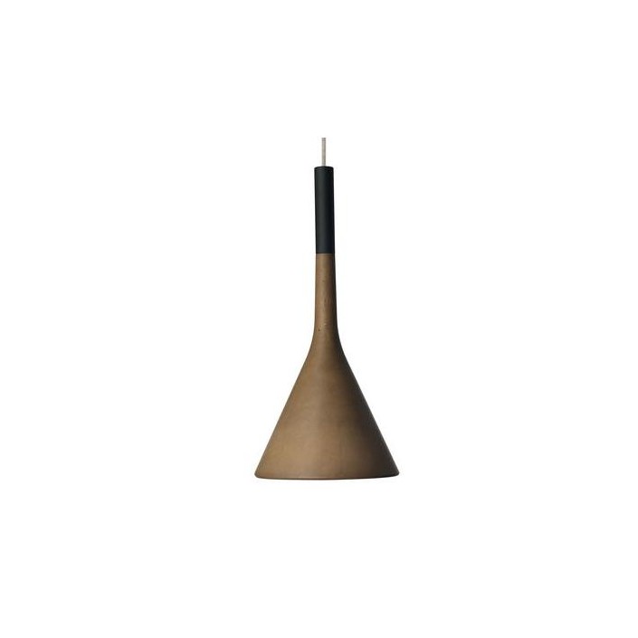 Suspension Aplomb LED marron Foscarini - Valente Design