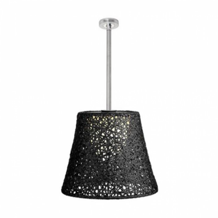 Suspension Romeo C3 Outdoor H71cm noire de la marque Flos faite par Philippe Starck pour Valente Design