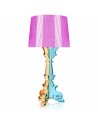Lampe de table Bourgie Metal Multicolor Fuchsia Kartell - Valente Design