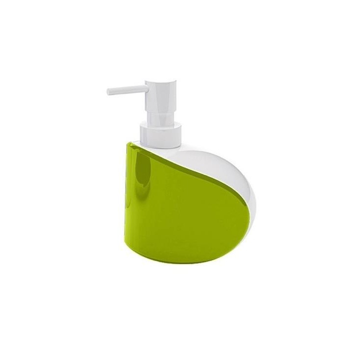 Distributeur de savon liquide Moby blanc de la marque Gedy