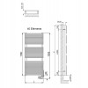 Schéma  sèche serviettes Lucy électrique 700W