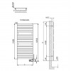 Schéma  sèche serviettes électrique Dory 600W