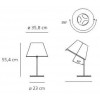 Lampe de table Choose Halogène plan Artemide