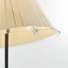 Lampadaire Artemide Choose Terra Halogène papier parchemin couleur beige détails