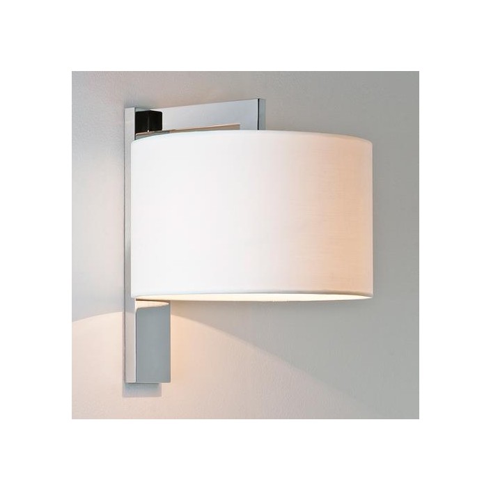 Applique Ravello finition chrome et abat jour blanc astro lighting