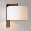 Applique Ravello finition bronze mat et abat jour blanc astro lighting