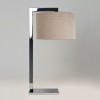 lampe ravello chrome et abat-jour huître astro lighting Valente Design