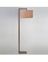 Lampadaire RAVELLO bronze et abat jour huître astro lighting vue d\'ensemble Valente Design