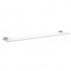 Tablette en verre à coller Duo Square par Bath+