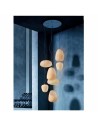 Suspension Rituals  détails Lampes foscarini verre blanc opalin