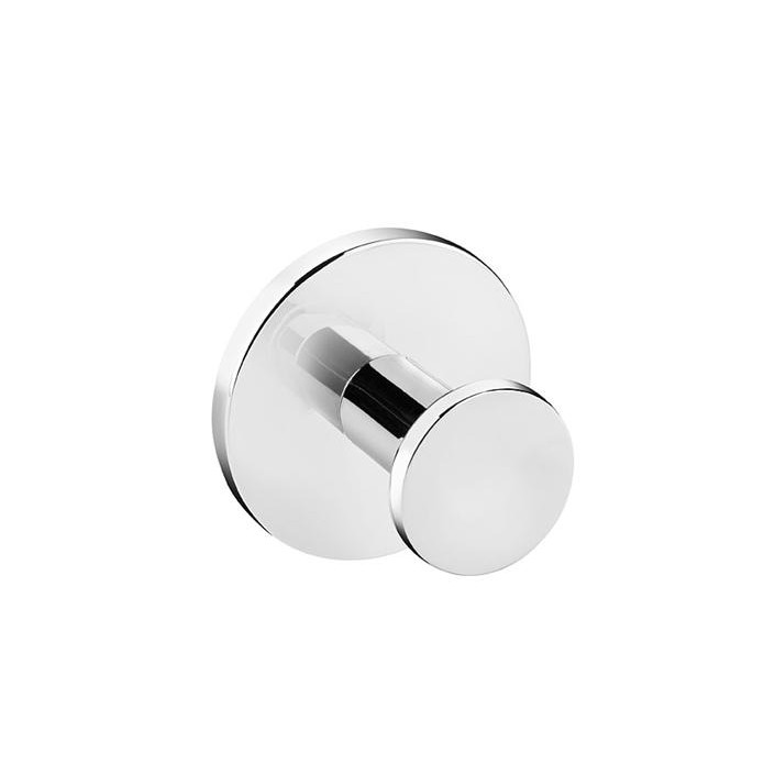 Patère à coller Duo Round par Bath+