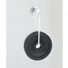 Patère à coller Duo Round par Bath+