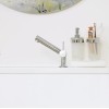 Distributeur de savon liquide mural verre à coller Duo Round par Bath+