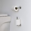 Porte rouleau à coller Duo Round Gauche par Bath+