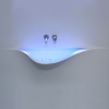 Vasque contemporaine silenzio LED par la marque Antonio Lupi - Valente Design