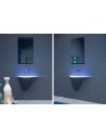 Lavabo futuriste silenzio LED par la marque Antonio Lupi - Valente Design