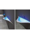 Lave-mains futuriste silenzio LED dans chambre par la marque Antonio Lupi - Valente Design