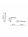 Applique Tolomeo Parete plan Artemide