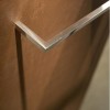 Barre du sèche serviette Baron version marron de Michel Cinier - Valente Design