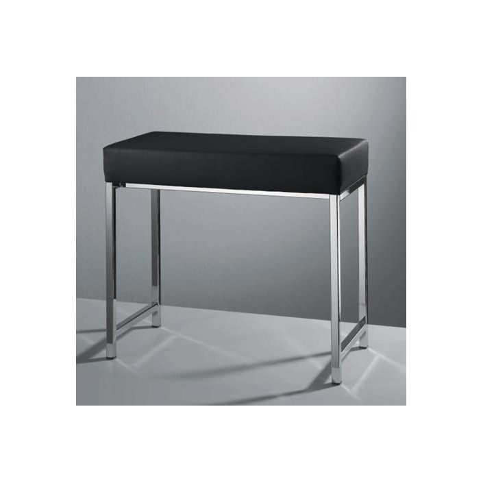 Banc rectangulaire noir Decor Walther