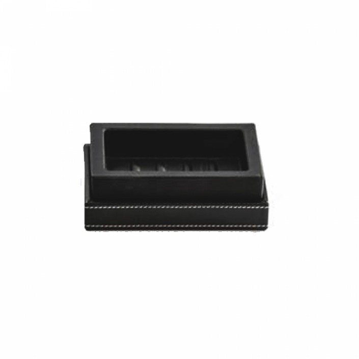 Porte-savon Brownie STS - noir - Decor Walther - Valentedesign.com